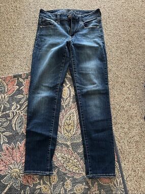 American Eagle Outfitters Dark Blue Skinny Jeans